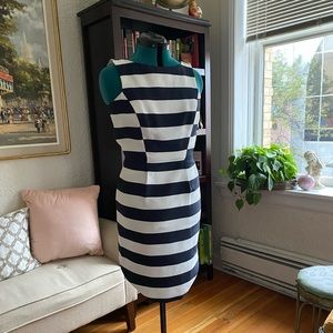 Antonio Melani Striped Sheath Dress